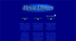 Desktop Screenshot of bocadivers.net